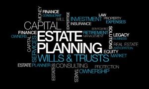 Estate planning word cloud